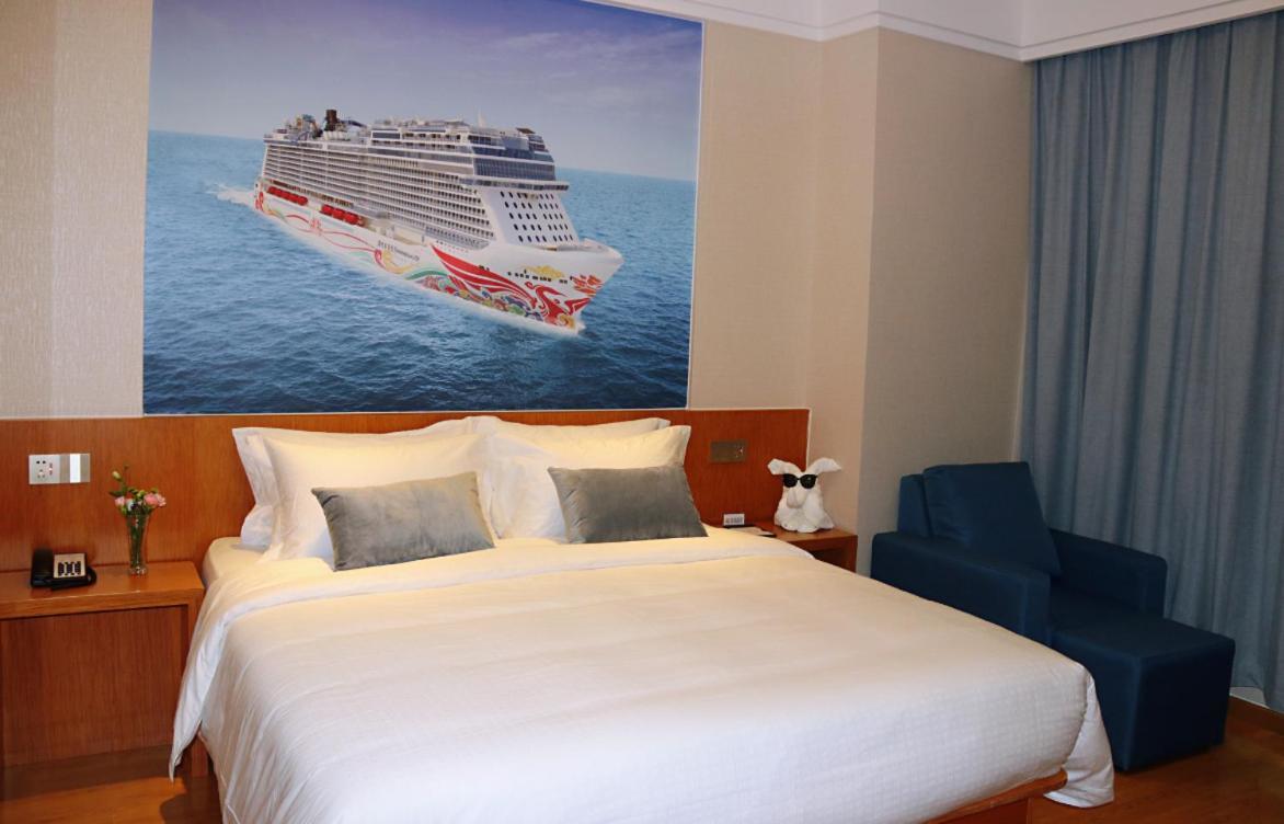 Linjiang International Cruise Hotel Baoyang Road Shanghái Exterior foto